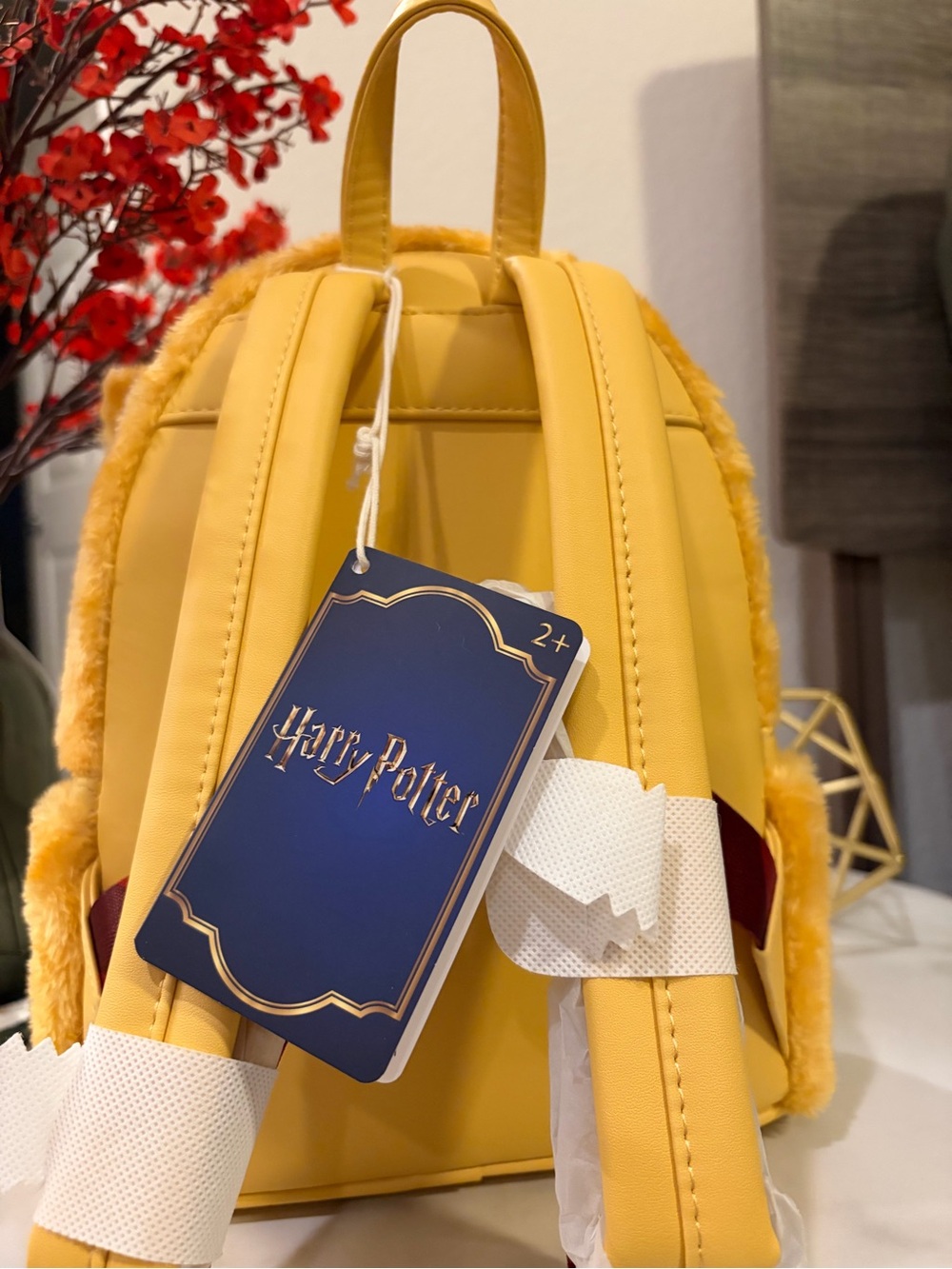 NWT Loungefly Harry Potter Crookshanks & Scabbers Cosplay Plush Mini Backpack - Picture 3 of 4